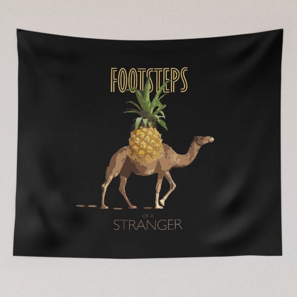 Item preview, Footsteps of a Stranger- Dromedary with Pineapple designed and sold by FlyingMPotato.