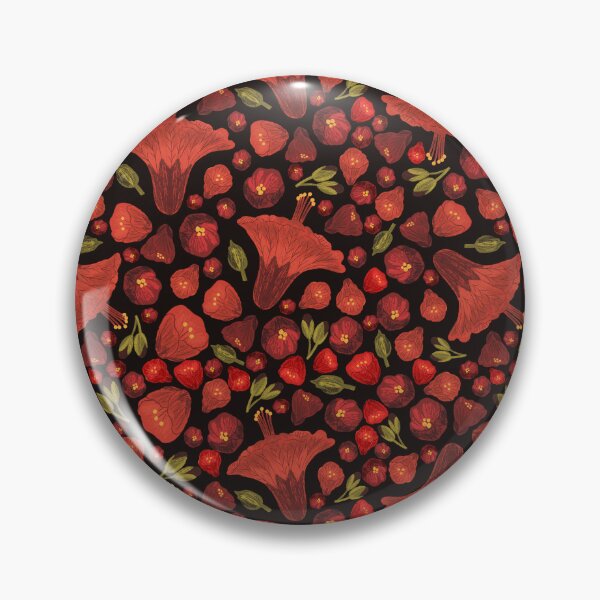 Item preview, Abutilon flower seamless pattern designed and sold by Gabba Delgado.