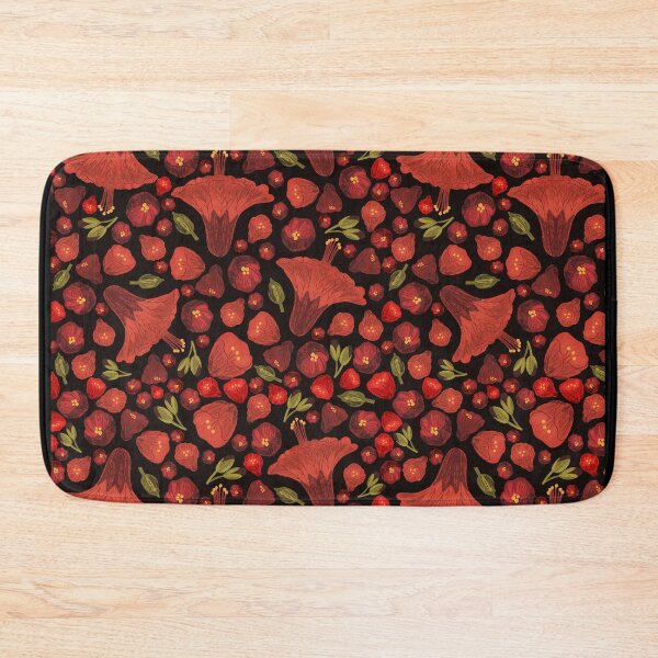 Item preview, Abutilon flower seamless pattern designed and sold by Gabba Delgado.