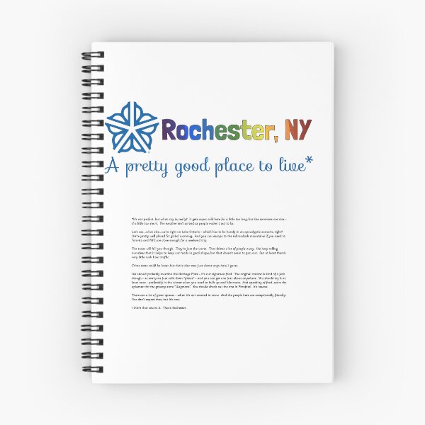 Item preview, Rochester - A Pretty Good Place To Live* designed and sold by InsideTheSea.