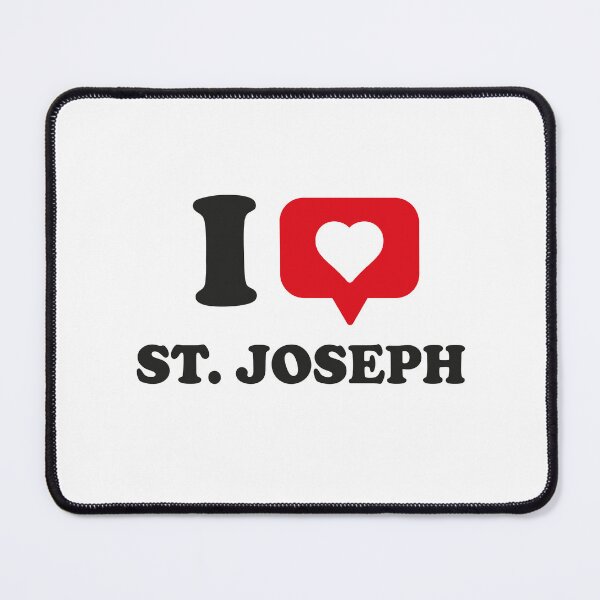 Item preview, I Love St. Joseph, I Heart St. Joseph, Hometown St. Joseph, Missouri designed and sold by Danylo Mikhnievych.