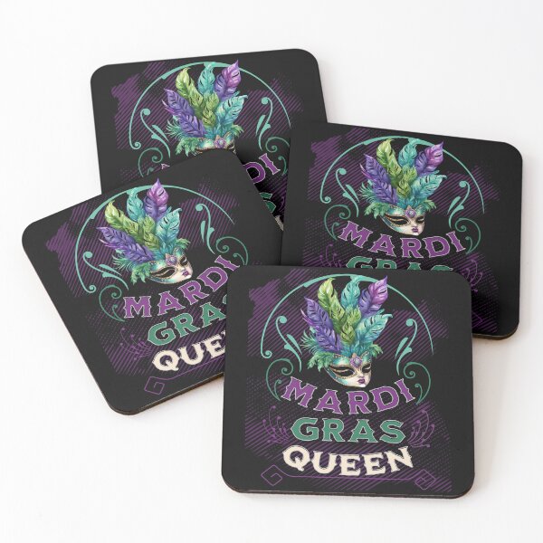 Item preview, Mardi Gras Queen Celebration Party Tee designed and sold by ShutEyeShirts.