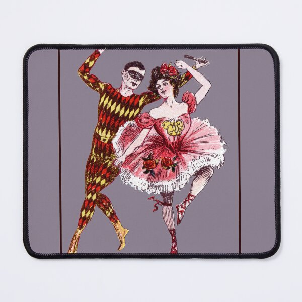 Item preview, Harlequin and Columbine designed and sold by Wabojeg.