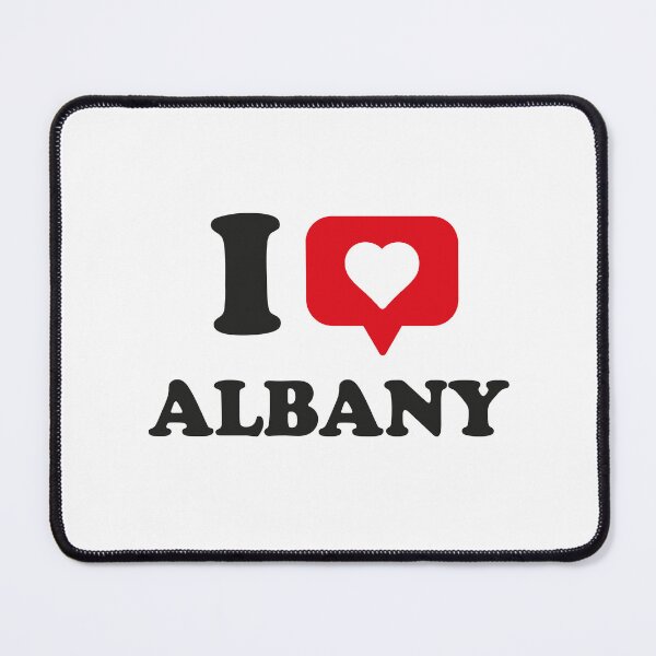 Item preview, I Love Albany, I Heart Albany, Hometown Albany, Georgia designed and sold by Danylo Mikhnievych.