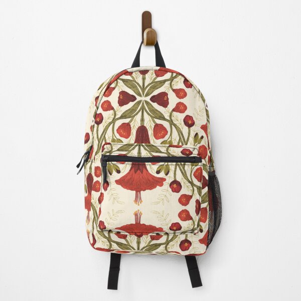 Item preview, Abutilon flower pattern 2 cream background designed and sold by Gabba Delgado.