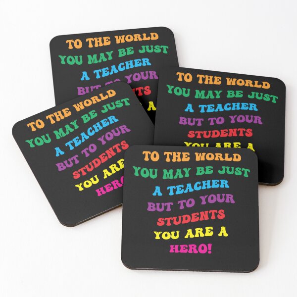 Item preview, To The World You May Be Just A Teacher But To Your Students You Are A Hero! designed and sold by PufnicaDesign.