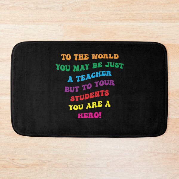 Item preview, To The World You May Be Just A Teacher But To Your Students You Are A Hero! designed and sold by PufnicaDesign.
