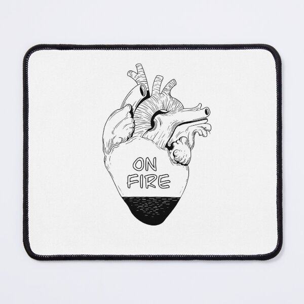 Item preview, Heart on Fire designed and sold by Ninzs.