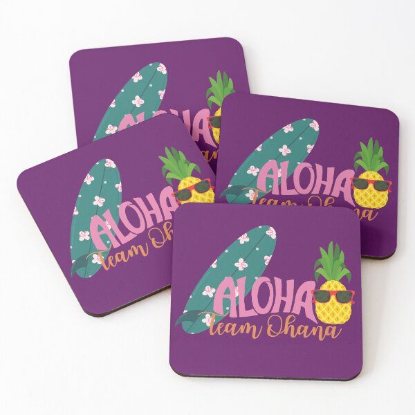 Item preview, Aloha Team Ohana Pineapple designed and sold by deni7033.