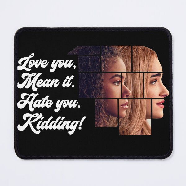 Item preview, Love you, mean it. Hate you, kidding. Ginny designed and sold by T-shirt-Designs.