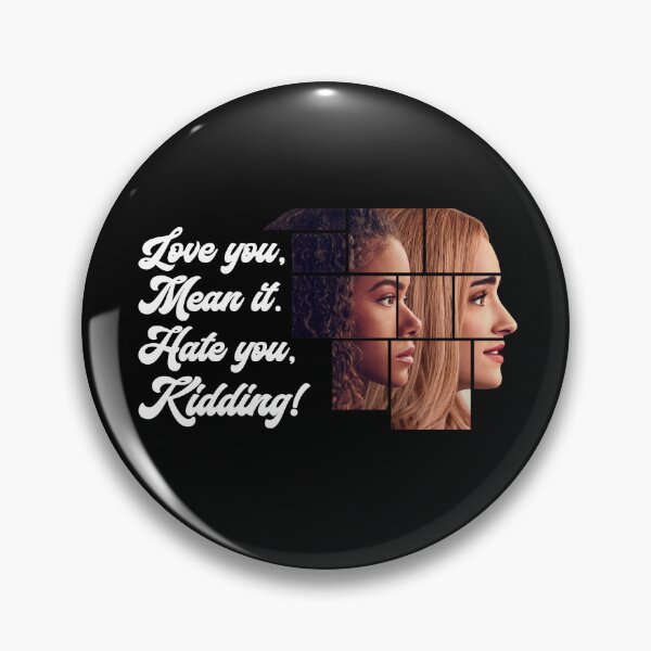 Item preview, Love you, mean it. Hate you, kidding. Ginny designed and sold by T-shirt-Designs.