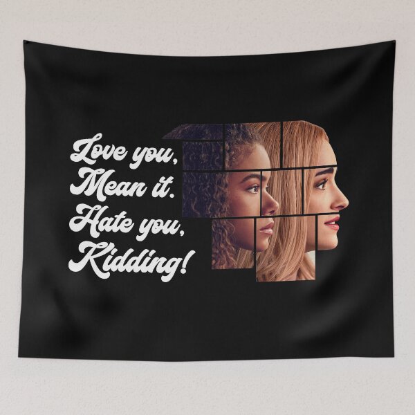 Item preview, Love you, mean it. Hate you, kidding. Ginny designed and sold by T-shirt-Designs.