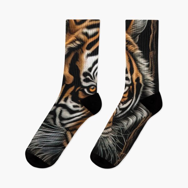 Item preview, Painting of a strong and masculine tiger designed and sold by RK - Shop.