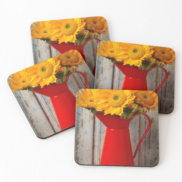 Item preview, Orange Pitcher With Bouquet Of Sunflowers designed and sold by Garry Gay.