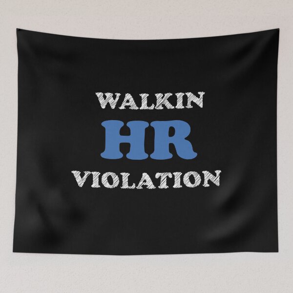 Item preview, Walking HR Violation  designed and sold by FalconPie.
