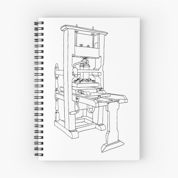 Item preview, Printing Press designed and sold by inspiredechos.