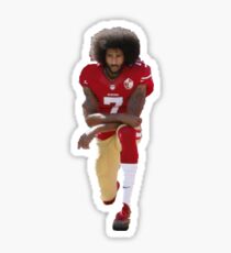 Colin Kaepernick Kneeling Sticker