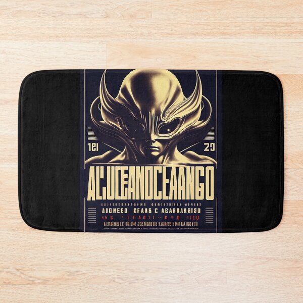 Item preview, Aguleanoctaango Galactic Fight League (Alien Fantasy UFC Fight Poster) designed and sold by ZGigerBarker.