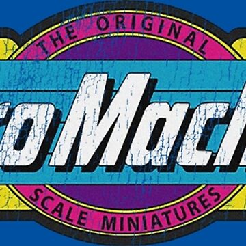 Micro Machines Retro Logo Sticker for Sale by Stebop Designs