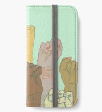 Vinilo o funda para iPhone juntos