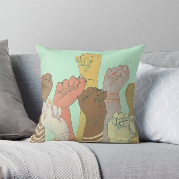 together Throw Pillow