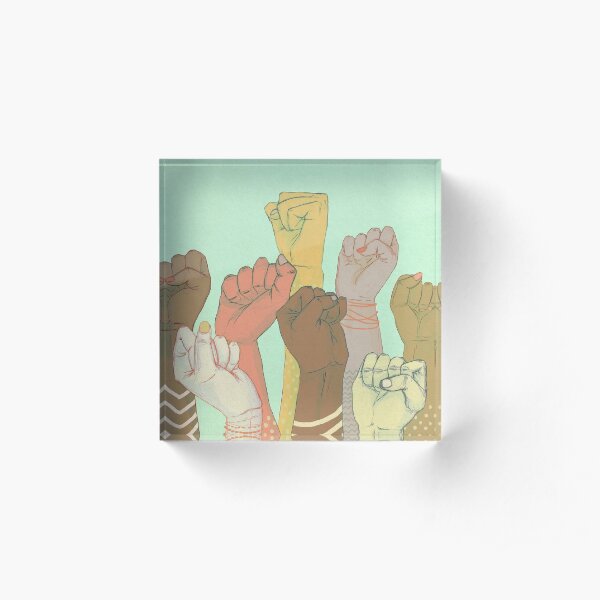 together Acrylic Block