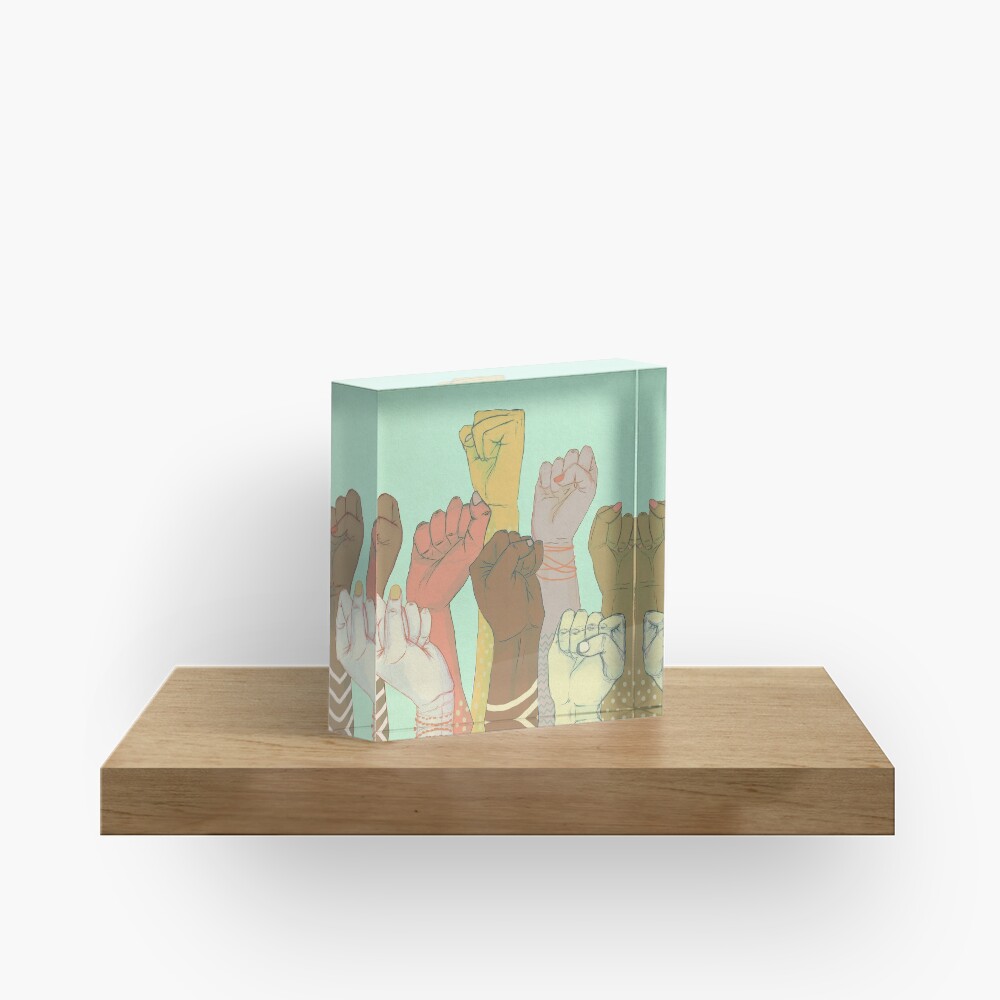 together Acrylic Block