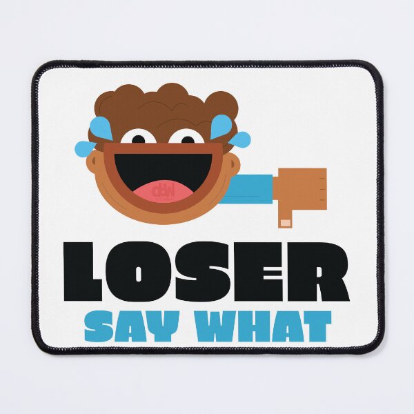 Item preview, Loser Say What Funny Meme LOL Thumbs Down Laughing Smiley Face Artwork Dark Icon designed and sold by doseofwin.