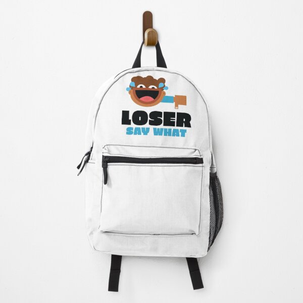 Item preview, Loser Say What Funny Meme LOL Thumbs Down Laughing Smiley Face Artwork Dark Icon designed and sold by doseofwin.