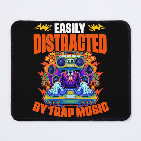 Item preview, Easily Distracted By Awesome Trap Vibes For Trap Music Lover designed and sold by Nessshirts.