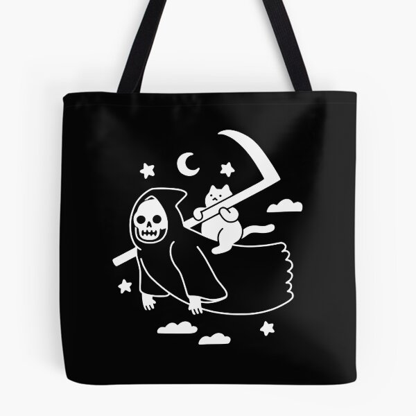 Item preview, Cat Riding Grim Reaper designed and sold by obinsun.
