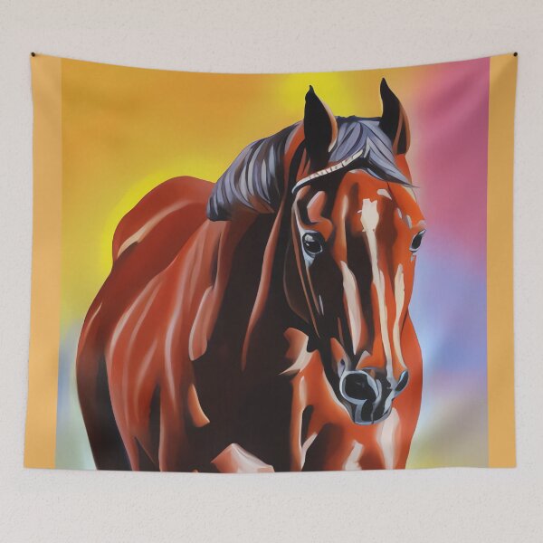 Item preview, Majestic Horse Standing Strong designed and sold by No1Equestrian.