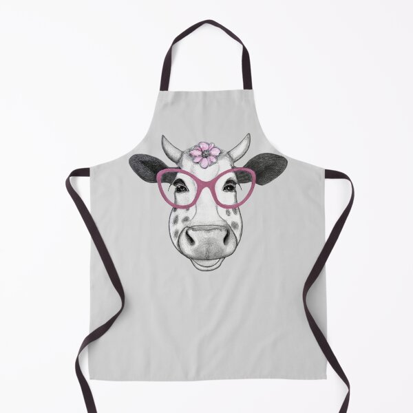 Item preview, Smiling cow with glasses designed and sold by RisingAir.