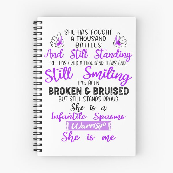 Item preview, Infantile Spasms Warrior SHE IS ME - Support Infantile Spasms Fighter Gifts designed and sold by Berriosly.
