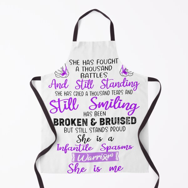 Item preview, Infantile Spasms Warrior SHE IS ME - Support Infantile Spasms Fighter Gifts designed and sold by Berriosly.