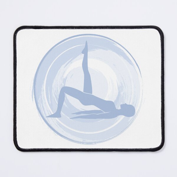 Item preview, Pilates Pose Blue designed and sold by savanamms6.