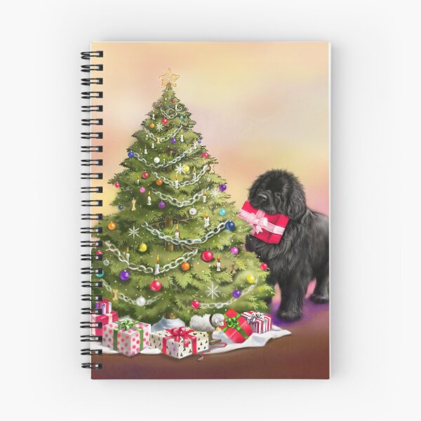 Item preview, Newfie and Christmas Presents and Tree designed and sold by Patricia Reeder Eubank.