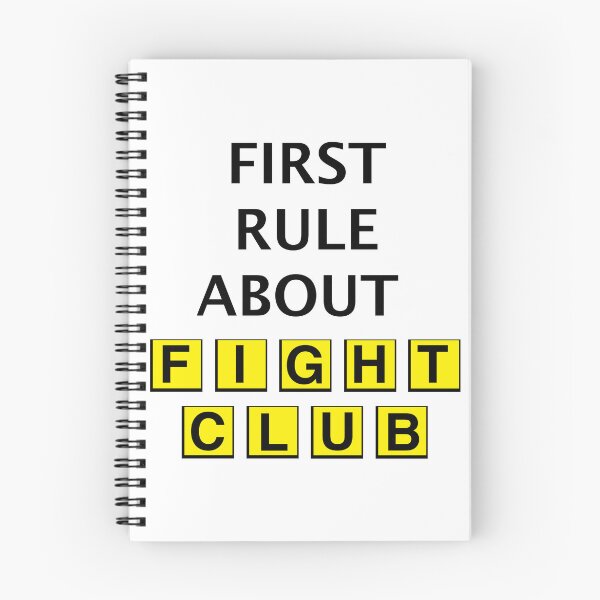Aperçu de l'œuvre PREMIÈRE RÈGLE SUR LE FIGHT CLUB créée et vendue par valaforzero.