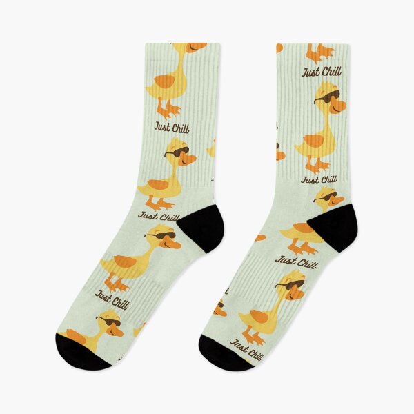 Item preview, Just chill funny duck designed and sold by Yulacreative.