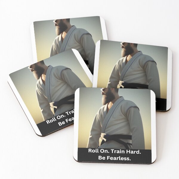 Item preview, Roll On. Train Hard. Be Fearless designed and sold by TheJitsuJunkie.