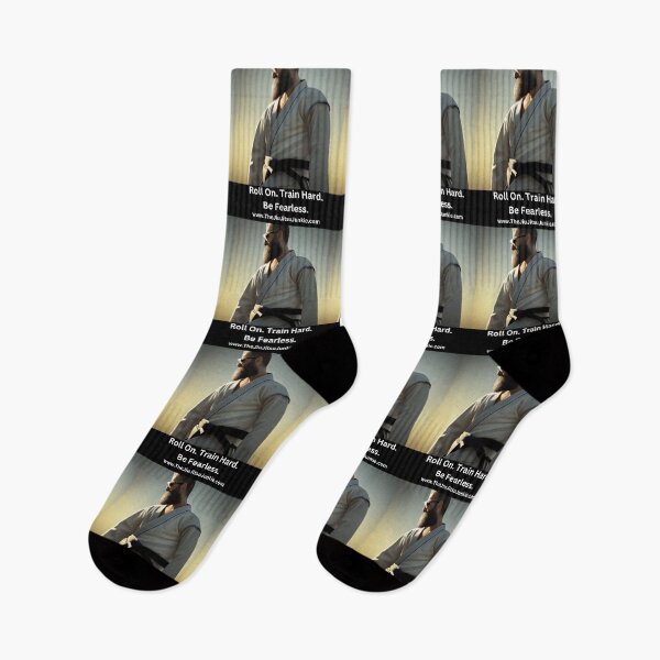 Item preview, Roll On. Train Hard. Be Fearless designed and sold by TheJitsuJunkie.