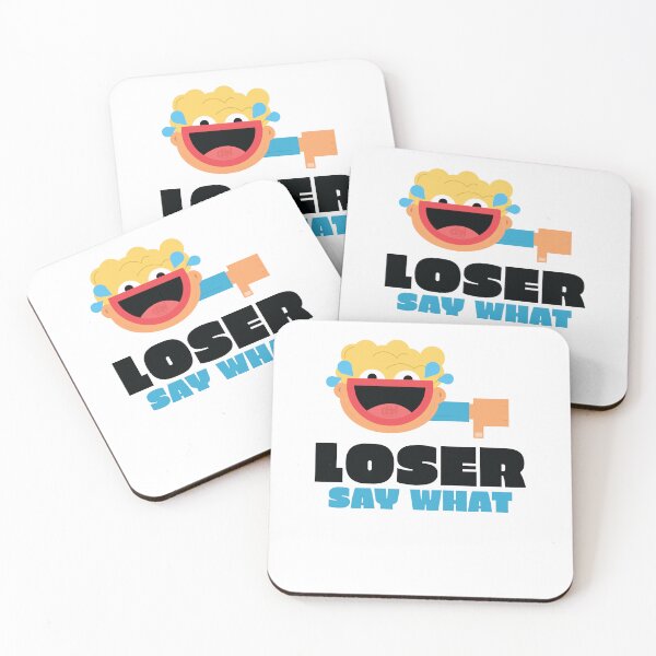 Item preview, Loser Say What Funny Meme LOL Thumbs Down Laughing Smiley Face Artwork Icon designed and sold by doseofwin.