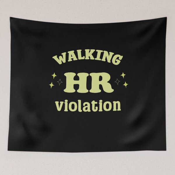 Item preview,   Walking HR Violation  designed and sold by FalconPie.