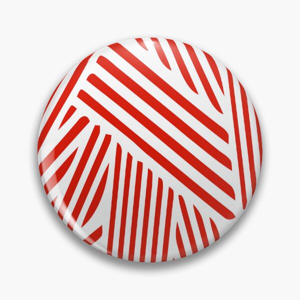 Item preview, Abstract Asymmetric Design Pattern in Bright Red designed and sold by hedru.