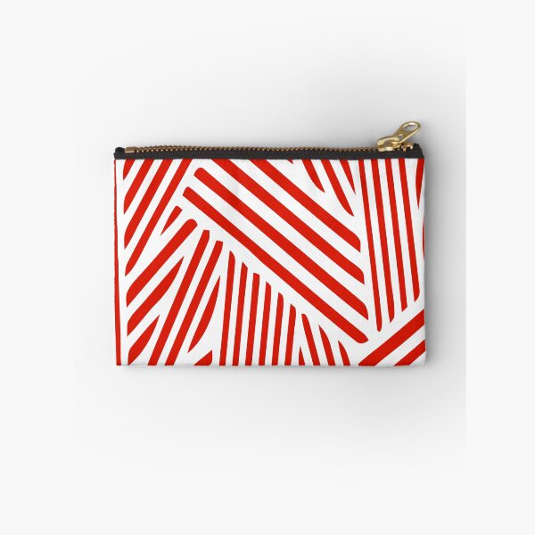Item preview, Abstract Asymmetric Design Pattern in Bright Red designed and sold by hedru.