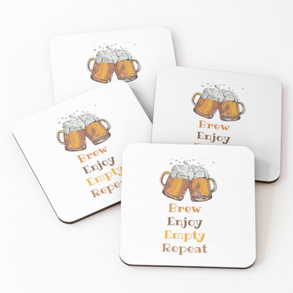 Item preview, BEER - Brew Enjoy Empty Repeat designed and sold by EverythingMaria.