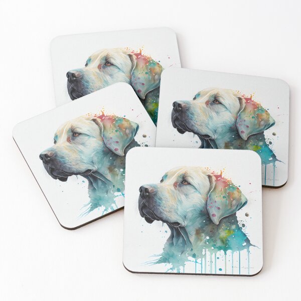 Item preview, Labrador Watercolor Portrait designed and sold by Mitch-Angelo.
