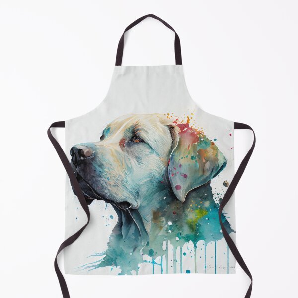 Item preview, Labrador Watercolor Portrait designed and sold by Mitch-Angelo.