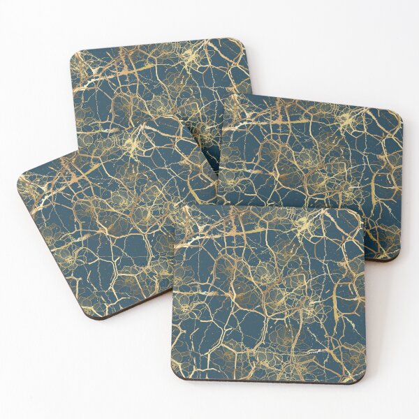 Item preview, Lotus. Japanese Kintsugi Pattern designed and sold by CatCoconut-Art.