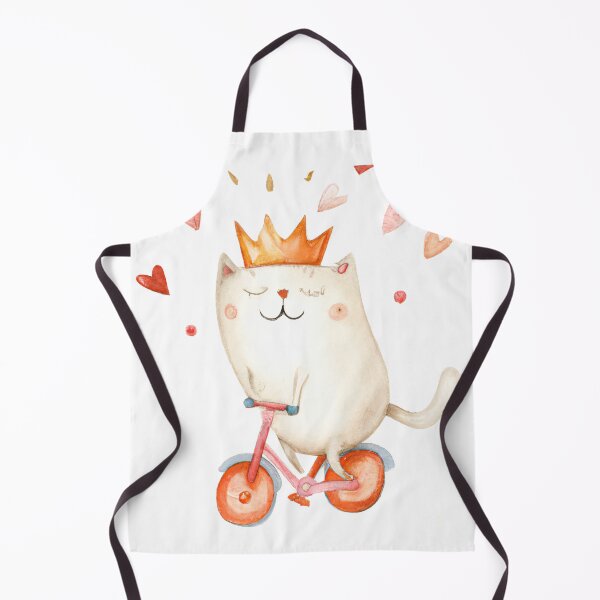 Item preview, Cool cute kitty riding bicycle designed and sold by WaveDance.